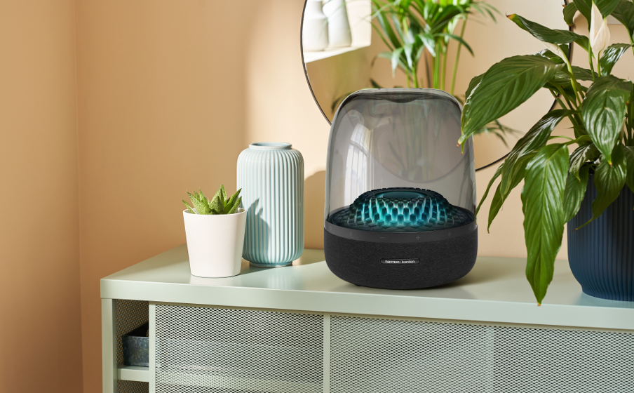 スピーカー・ウーファー harman/kardon Aura studio Harman Kardon Aura Studio 5 | Bluetooth®ホームスピーカー