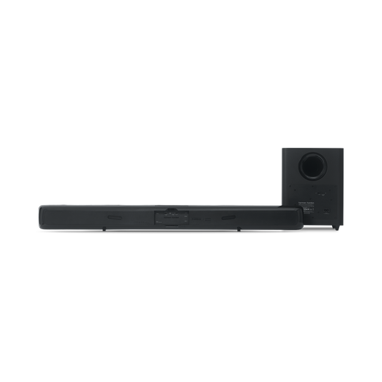 JBL HK SB20 - Black - Advanced soundbar with Bluetooth and powerful wireless subwoofer - Back image number null