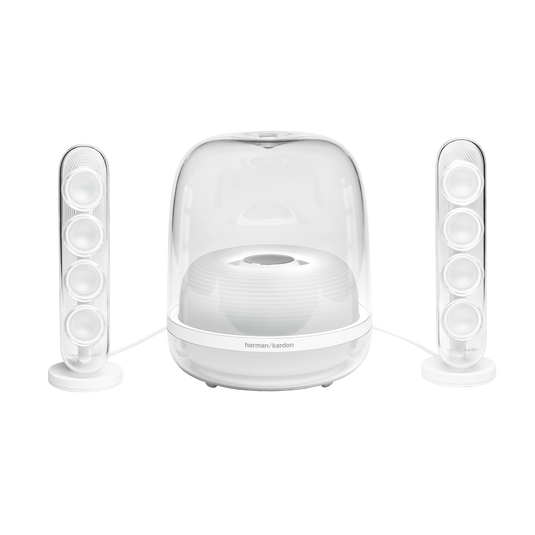 Harman Kardon SoundSticks 4 - White - Bluetooth Speaker System - Front image number null