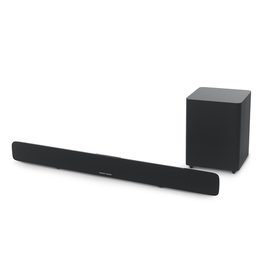 JBL HK SB20 - Black - Advanced soundbar with Bluetooth and powerful wireless subwoofer - Hero image number null