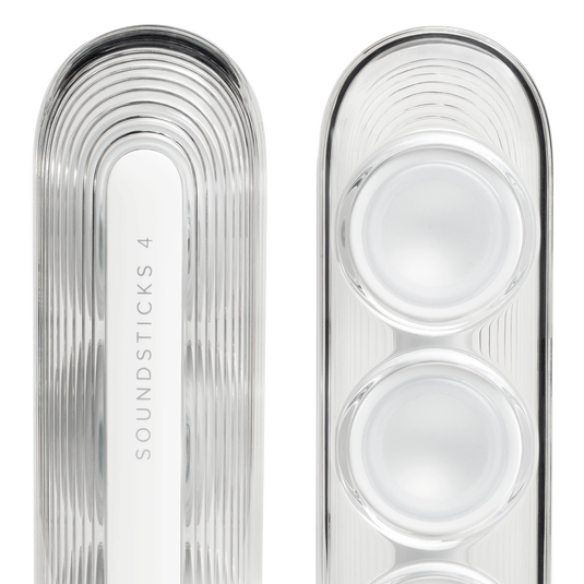 Harman Kardon SoundSticks 4 - White - Bluetooth Speaker System - Detailshot 3 image number null