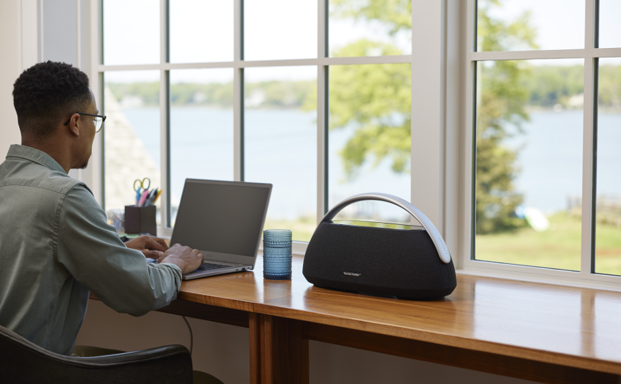 Harman Kardon Go + Play 3 Desempenho de som de alta qualidade com alto-falantes de três vias - Image
