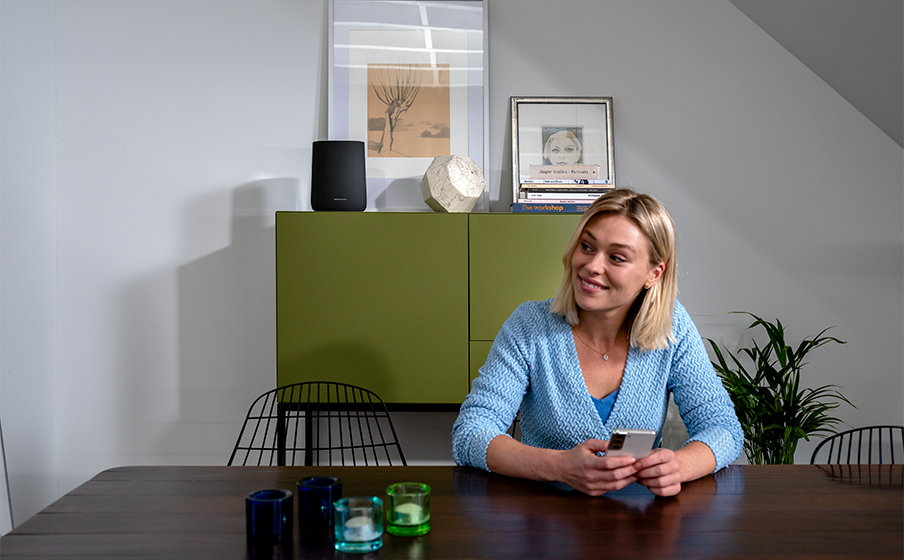 Harman Kardon Enchant Speaker Bluetooth™ e Wi-Fi com AirPlay, Chromecast integrado™ e Spotify Connect - Image