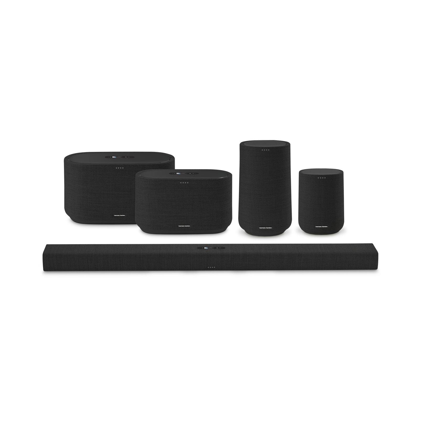 Harman Kardon Citation 300 - Black - The medium-size smart home speaker with award winning design - Detailshot 5